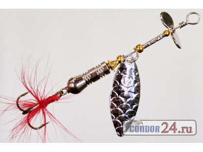 Блесна XFE Sotheby арт. 8211, цвет никель, вес 8 г. 